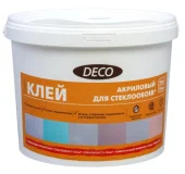 Клей акриловый для стеклообоев и стеклохолста Deco 10 кг ведро