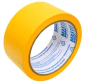 Малярная лента золотистая рисовая бумага термостойкая до 120C, 48 мм х 25 м MASTER COLOR
