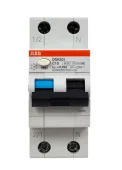 Автоматический выключатель дифференциального тока 2P DSH201R C10 AC30 ABB