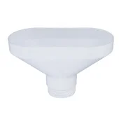 Приемная воронка McAlpine овальная ,170 ммх85 мм, выход 1 1/2" Н FUNNEL-B