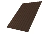 Профнастил С8A v01 0,45 PE RAL 8017 шоколад