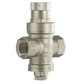 Редуктор давления Tim поршневой с манометром 3/4 