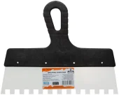 Шпатель зубчатый 250 мм 10х10 MASTER COLOR