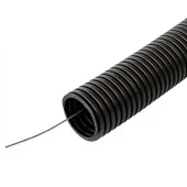 Труба гофрированная (черная) ПНД ПВХ d 20мм
