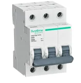 Автоматический выключатель Systeme Electric City9 set ав с 63а 3p 4.5ka 400в C9F34363