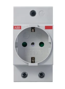 Купить Розетка щитовая АВВ 2Р+N 16А М1173 на DIN-рейку
