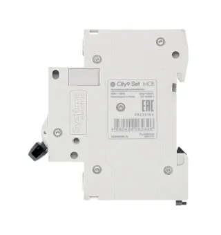 Цена на Автоматический выключатель Systeme Electric City9 set ав с, 50 А, 2 Р, 4.5 kА, 230 В C9F34250 