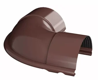 Купить Угол желоба внешний ТЕХНОНИКОЛЬ МВС 125/90, 90°, коричневый