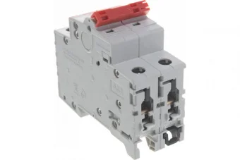 Фото Рубильник ABB  SD202/40 рычаг красный