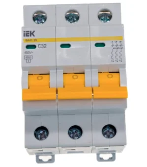 Фото Автоматический выключатель 3пол 32A, IEK