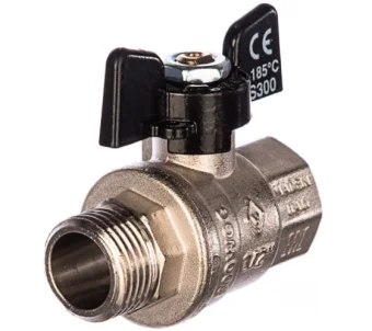 Фото Кран шаровый Bugatti Oregon 307 Вн/Нар 1/2 дюйма бабочка