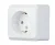 Цена на Розетка Systeme Electric Этюд накладная белая Цена на Розетка Systeme Electric Этюд накладная белая