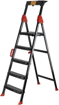 Купить Лестница-стремянка стальная "comfort", 5 ступеней