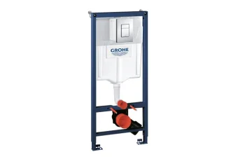 Купить Система инсталляции для унитаза, GROHE Rapid SL, комплект 3 в 1, монтажная высота 1.13 м.