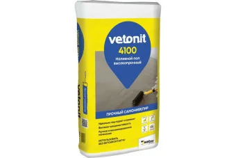 Фото Суперфинишный наливной пол Vetonit 4100 20 кг 