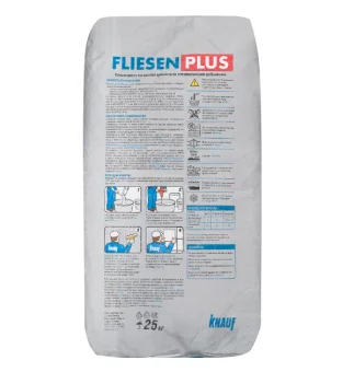 Купить Клей плиточный Knauf - Флизен ПЛЮС 25 кг