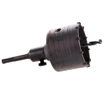 Цена на Коронка по бетону ЗУБР МАСТЕР с державкой (80 мм; SDS-Plus)