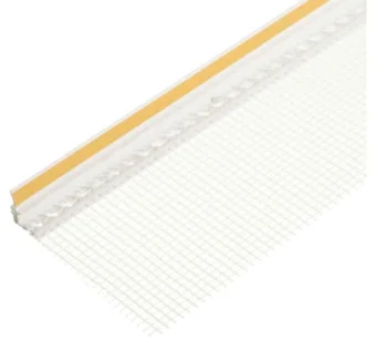 Цена на Профиль примыкания оконный самоклеящийся с сеткой 6 мм 2.4 м пластиковый