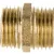Цена на Ниппель резьбовой 1/2 нар/нар рез.(Латунь)