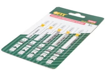 Купить Набор полотен по дереву для электролобзика (5 шт.) FIT