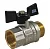 Кран шаровой Millennium 1/2" Вн/Нар Бабочка