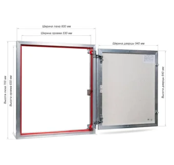 Купить Люк Практика ЕТР 60х70