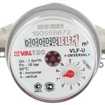 Цена на Водосчетчик универсальный 1/2 Valtec с американками