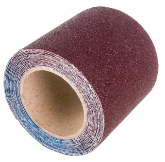 Купить Рулон шлифовальный мини на тканевой основе, алюминий-оксидный абразивный слой 115 мм х 5 м Р 180
