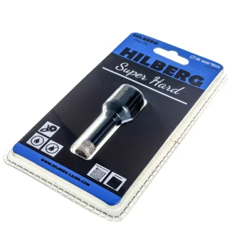 Купить Коронка алмазная с воском по керамике и керамограниту Super Hard (10 мм; M14) Hilberg