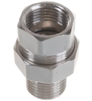 Купить Американка Valtec 1/2 дюйма вн/р - н/р(Хром)