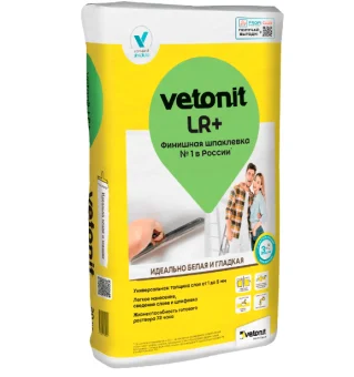 Фото Шпаклевка Vetonit LR+ 20 кг