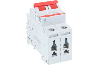 Купить Рубильник ABB SD202/63 рычаг красный