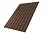 Профнастил С20A 0,45 PE RAL 8017 шоколад