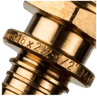 Переход на нар/резьбу STOUT - 16 х 1/2  в интернет магазине Прораб Шоп