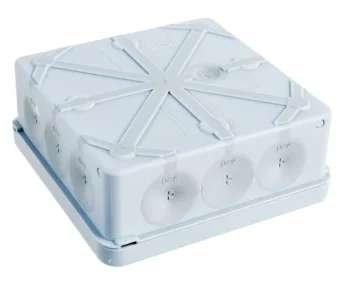 Купить Коробка распределительная под пистолет ПР 100х100х40 серый