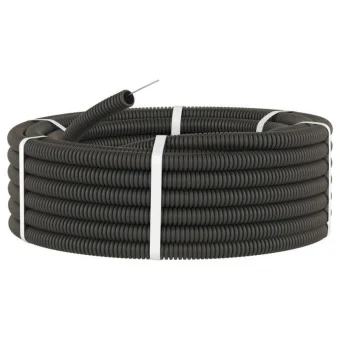 Купить Труба гофрированная (черная) ПНД ПВХ d 20мм