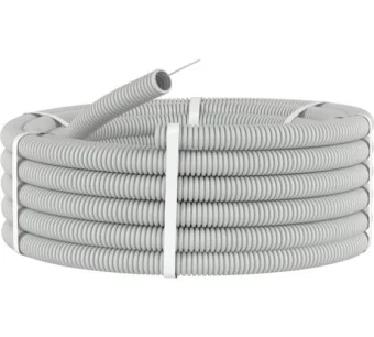 Фото Труба гофрированная ДКС d 20мм с зонд.