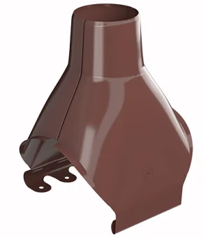 Купить Воронка желоба ТЕХНОНИКОЛЬ МВС 125/90, коричневый