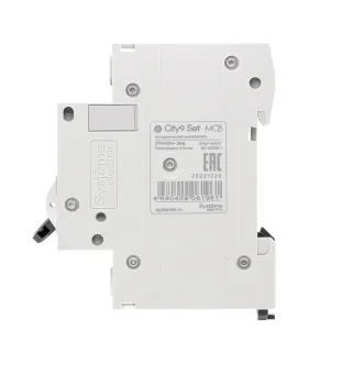 Цена на Автоматический выключатель Systeme Electric City9 set ав с, 16 А, 1 Р, 4.5 kА, 230 В C9F34116
