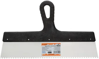 Купить Шпатель зубчатый 350 мм 4х4 MASTER COLOR