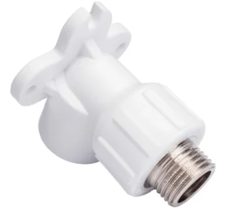 Купить Настенный угол ПП 20 - 1/2 наруж. рез.