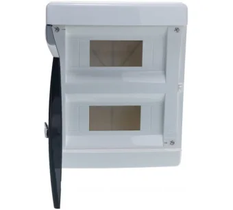 Купить Бокс в нишу Tekfor 18 модул. прозрачная черная дверца IP41