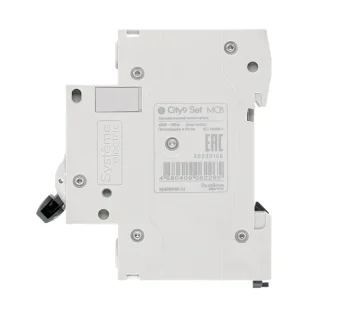 Цена на Автоматический выключатель Systeme Electric City9 set ав с, 25 А, 2 Р, 4.5 kА, 230 В C9F34225 