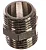 Ниппель Valtec резьбовой 1/2 нар/нар рез.(Хром)