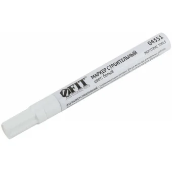 Купить Маркер строительный Fit белый