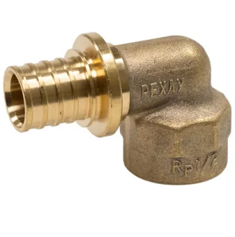 Фото Угольник переходник Rehau Rautitan RX с вн./рез. 16-Rp 1/2