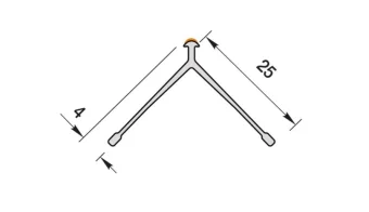 Купить Угол малярный усиленный штукатурный ИДЕАЛ 3м