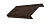 Ламель обратная 125 жалюзи Texas 0,45 Print Elite Antique Wood TwinColor