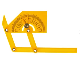 Фото Пластиковый угломер-квадрант 180 гр. 90-155мм FIT