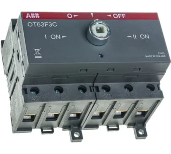 Купить Реверсивный рубильник ABB OT63F3C 63A